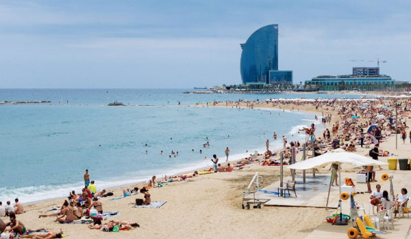 Barcelona praia